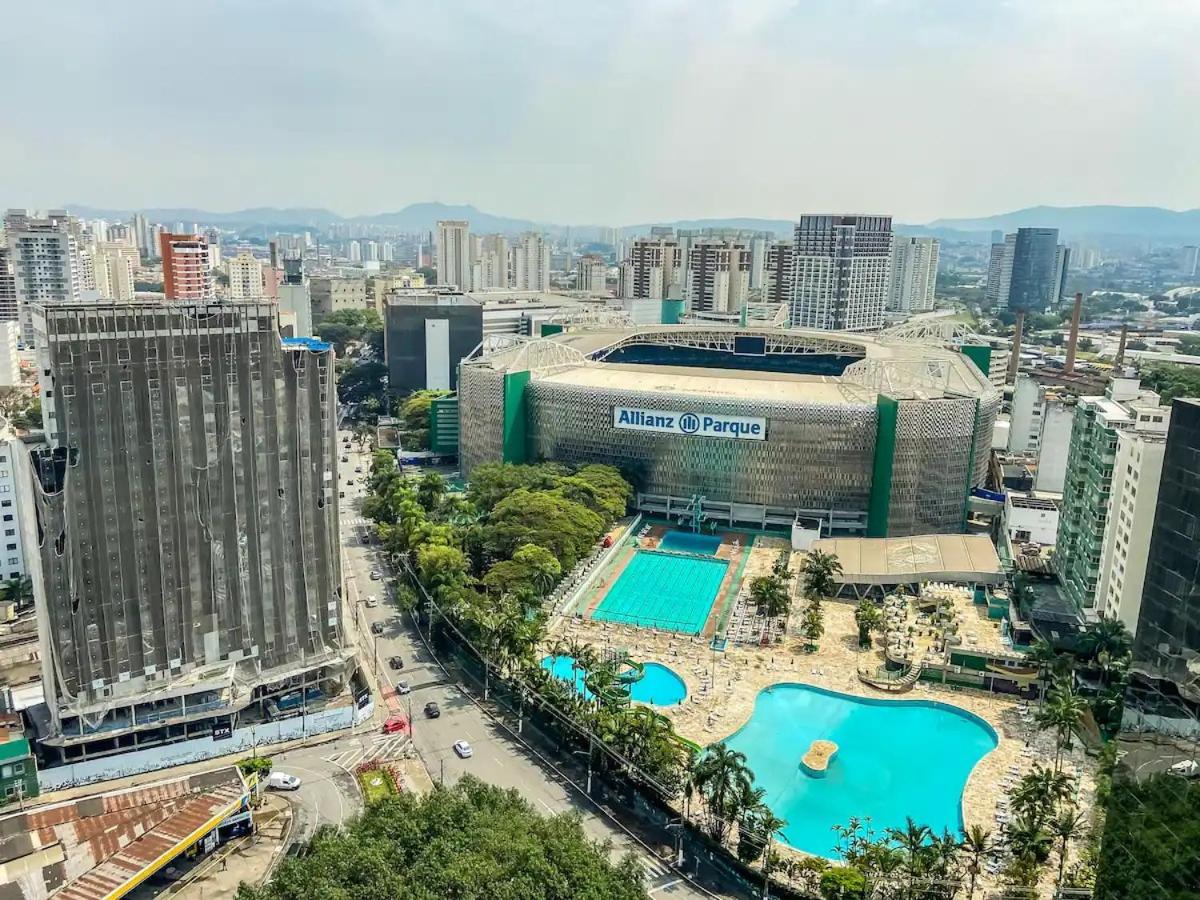 Novo E Luxuoso Ao Lado Do Allianz 公寓 圣保罗